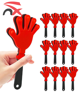 Clapetteurs de football en plastique personnalisés de 7,5 pouces pour activités sportives <span class=keywords><strong>et</strong></span> articles de soutien – Vente en gros - Product Image 4