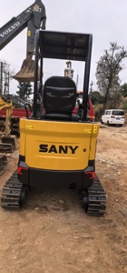 Meilleur prix pour une mini-excavatrice de 1,6 tonne SY16C, excavatrice compacte avec chenilles rétractables, en vente - Product Image 6