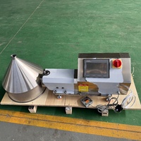 Machine de remplissage semi-automatique haute précision pour huiles, gels, pâtes, confitures, liquides visqueux et slime de crevettes, avec pompe à rotor en acier inoxydable