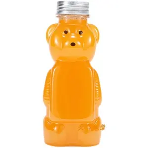 Honey PET Plastic <strong>Bear</strong> Squeeze <strong>Bottle</strong>,food Grade 300ml PET Plastic Squeeze Honey <strong>Bear</strong> <strong>Bottles</strong> with Screw - Product Image 5