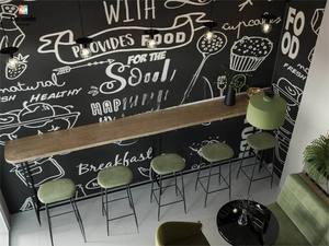 Mostrador de Café Ecológico y Duradero Personalizado para Cafetería |   Barra de Bar para Cafetería de Lujo |   Diseño Integral para Cafeterías - Product Image 3
