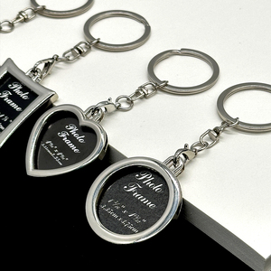 Porte-clés carré de haute qualité, populaire dans les usines, porte-clés commémoratif, joli cadeau pour couple. - Product Image 3