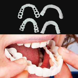 Dentaduras postizas ajustables Blanqueamiento de dientes temporal Tirantes Gap Relleno Dientes Blanqueamiento de dientes Tirantes - Product Image 2