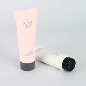 Tube en plastique cosmétique de cavitation blanche bon marché personnalisée extrusion 300g tube de crème pour les mains vide - Product Image 4