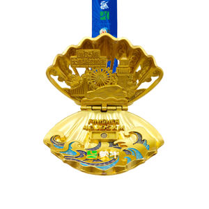 Fabricants chinois <span class=keywords><strong>en</strong></span> <span class=keywords><strong>ligne</strong></span>, médailles de sport de marathon personnalisées <span class=keywords><strong>en</strong></span> gros avec ruban - Product Image 3