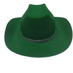 Sombrero de Vaquero de Fieltro Colorido con Banda Decorativa, Diseño Unisex Ajustable para Viajes, Fiestas y Festivales, Estilo de Moda Diaria - Product Image 4