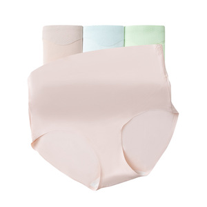 YIYI Pantaloncini Premaman a Vita Alta Taglie Forti, Senza Cuciture, Antibatterici, Elasticizzati e Morbidi, Mutandine Premaman - Product Image 6