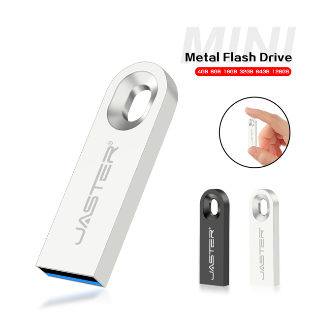 Custom Logo Metal USB Memory Stick 1GB 2GB 4GB 16GB Pendrive 3.0 Flash Drive Flash Memory Stick Thumb Drive in Stock