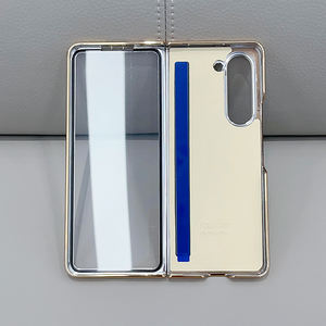 Funda de Cuero con Tapa Completa y Forro, Cristal Templado Degradado, Fundas para Teléfono Móvil con Galvanoplastia - Product Image 3