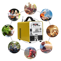 Système d'éclairage multifonctionnel portable pour mini panneau solaire domestique 540Wh Onduleur à onde sinusoïdale pure Batterie lithium-ion Radio MP3 MPPT