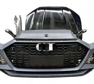 ชุดบอดี้กันชนหน้าคาร์บอนไฟเบอร์บางส่วนสไตล์ RS7สำหรับรถ Audi A7 S7 - Product Image 3