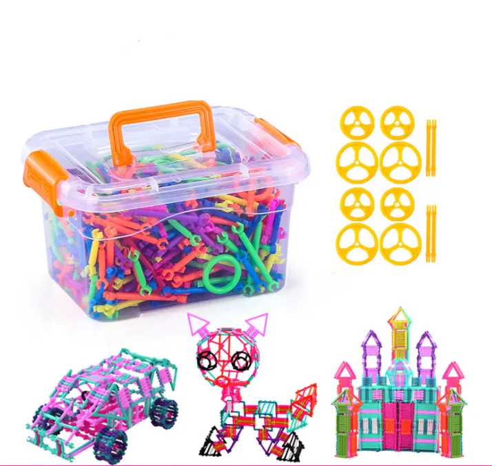 Popularity 1680 pcs Smart building blocks, stalls Smart Magic Stick set for kid DIY