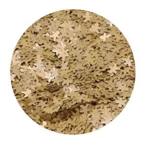 PVC oro pan di zenzero Paillettes uomo Paillettes per artigianato Glitter unghie arte natale decorazione fai da te accessori Confetti