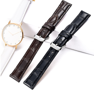 Correas de reloj de cuero genuino de cera de aceite 16MM 18mm 19mm 20mm 22mm correas de reloj para relojes universales Dani Willingtn - Product Image 3