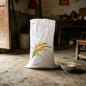 Sacos de polipropileno blancos fabricados en China para empacar patatas/frutas, productos agrícolas, bolsas de plástico vacías de 50 kg para supermercado - Product Image 5