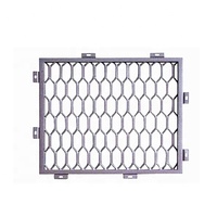 ACEPLATE Revêtement mural de façade Matériau de construction Treillis métallique perforé en aluminium Maille carrée 15-21 jours 15 ans
