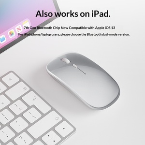 Rechargeable Wireless <b>Mouse</b>, Silent Glowing Computer <b>Mouse</b> for Laptop & PC, Single Item Available - Product Image 4