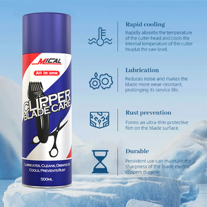 Espray 5 en 1 para Cuchillas de Máquina de Cortar Pelo: Enfriador, Limpiador y Lubricante Cool Care Plus - Product Image 3