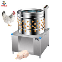 Plumeuse Professionnelle pour Volaille et Viande, Machine Hautement Efficace pour l'Abattage Industriel