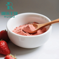 TOP 1 (Fabricant) Poudre de fraise lyophilisée de qualité alimentaire, poudre de fruits pour smoothies et pâtisseries, extraite par solvant
