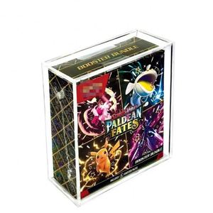 Vitrina acrílica portátil moderna FX para Pokémon Paldea Fates, paquete grande de sobres, tamaño y grosor personalizables, fácil de usar. - Product Image 2