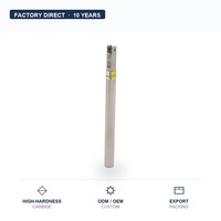Barre de fraise à angle droit CNC personnalisable EAX06R 8 9 10 11 12 13 Insertion d'angle d'arc AXMT060204 ODM & OEM Fraise en bout