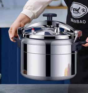 Casserole à pression en aluminium Zunck, une grande capacité pour la maison, sûre et anti-explosion, pour cuisinière à gaz, cuisine rapidement les soupes - Product Image 6