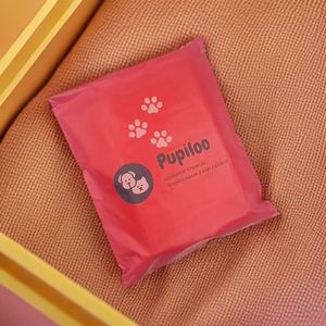 Hot Sell Custom Printed Eco Red Plant-Based Poly <b>Waterproof</b> Recyclable Mailer Bag for Blush and T-shirt Shipping - Product Image 1