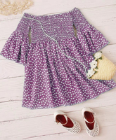 Robe imprimée verte pour filles, robe de princesse respirante en polyester/coton à manches courtes, vêtements à la mode pour enfants, robes pour bébés filles