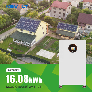 Batería <span class=keywords><strong>Solar</strong></span> de Almacenamiento de Energía para el Hogar KEVOLT, <span class=keywords><strong>5kWh</strong></span>, 10kWh, 16kWh, 20kWh, Batería de Litio de 48V, Paquete de Baterías LiFePO4 - Product Image 1