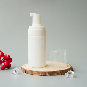 Vietnam Usine Stock HDPE Lavage Du Visage Savon Mousse Crème 100ml Bouteille pour Mousse Blanc Mat Pompe Pulvérisation pour Soins De La Peau Sérum Shampooing - Product Image 2