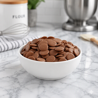 Cokelat Hitam 70% Kakao Rasa Kelapa, Kualitas Makanan, Batangan Cokelat untuk Camilan, Kue, Teh Sore