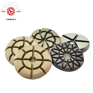 Almofadas de polimento de diamante de concreto, de resina, para polimento em mármore de granito - Product Image 3