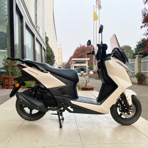 Scooter de Gasolina <span class=keywords><strong>Leibao</strong></span> de 150 cc de Alta Velocidad, Potente, Velocidad Máxima de 85 km/h, Refrigerado por Aire, Frenos de Disco Delanteros y Traseros, Motocicleta de Gasolina para Adultos - Product Image 3