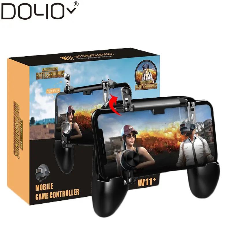 Joypad cep telefonu oyun denetleyicisi L1r1 atıcı tetik yangın düğmesi Pubg için Iphone Android Joystick