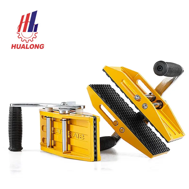 Hualong Machinery HSA-16ヘビーデューティー花崗岩リフティングキャリングクランプスラブを持ち上げるための両手ストーンキャリークランプ