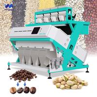 Machine de tri et de sélection optique couleur pour grains de café, riz et autres céréales