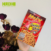 Sachets Doypack en plastique refermables personnalisés pour chips de banane plantain, biscuits et bâtonnets de chips
