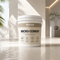 Peinture Microciment Faible MOQ pour Maison et Industrie, Microciment à Nano-Pénétration, Imperméabilisant Écologique pour Béton