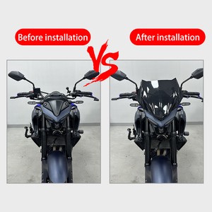 Parabrisas Deportivo para Motocicleta <span class=keywords><strong>YAMAHA</strong></span> <span class=keywords><strong>MT</strong></span>-<span class=keywords><strong>03</strong></span> <span class=keywords><strong>MT</strong></span>-25 MT03 MT25 2020-2025 2024 2023 <span class=keywords><strong>2022</strong></span> - Product Image 6