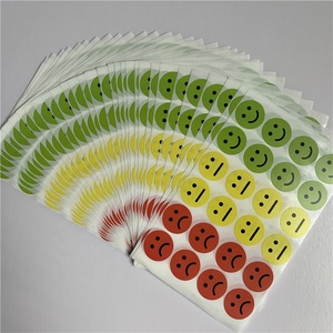 Color personalizado Smiley cara feliz pegatinas - Product Image 6