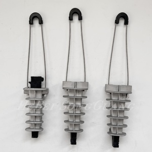 Penjepit Tegangan Ujung Serat Optik, Penjepit Jangkar Tipe Wedge, Penjepit Suspensi untuk Peralatan Tiang Telekomunikasi - Product Image 2