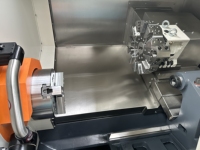 Haute précision TCK50A lit incliné cnc tour machine 3 axes cnc tour