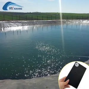 Smooth Textured 0.2mm-2.5mm Waterproof Membrane Pond Liner HDPE Sheet Geomembrane