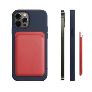 Portefeuille magnétique en cuir léger et élégant, personnalisable pour hommes et femmes, avec motif logo, pour téléphone portable et cartes <span class=keywords><strong>de</strong></span> crédit – Vente en gros - Product Image 6