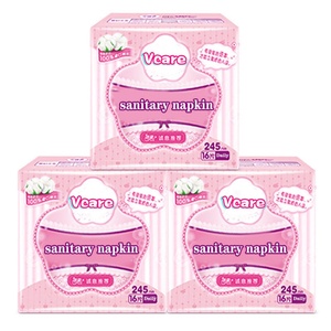 Toallas Sanitarias Desechables Ultrafinas y Transpirables de Algodón Orgánico, Nuevas, para Venta al Por Mayor 2025 - Product Image 1