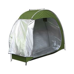 Abri de vélo portable d'extérieur en polyester monocouche, résistant à la pluie et à la poussière, directement de l'usine - Product Image 1