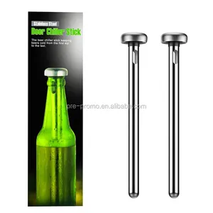 2pcs set pack chiller stick, stainless steel beer chiller rod