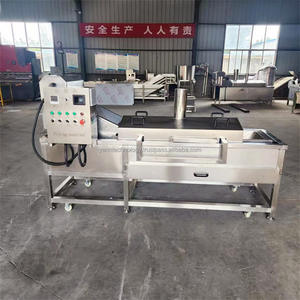 Machine à frire à décharge automatique avec agitation Friteuse commerciale à anneaux d'oignon pour restaurant Garri Machine à frire - Product Image 4