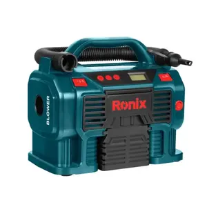 Ronix ออกแบบใหม่ Rh-4261 160psi 11bar 1100kpa ดิจิตอลอัตโนมัติมินิแบบพกพาปั๊ม 220v รถดิจิตอลเครื่องอัดอากาศ